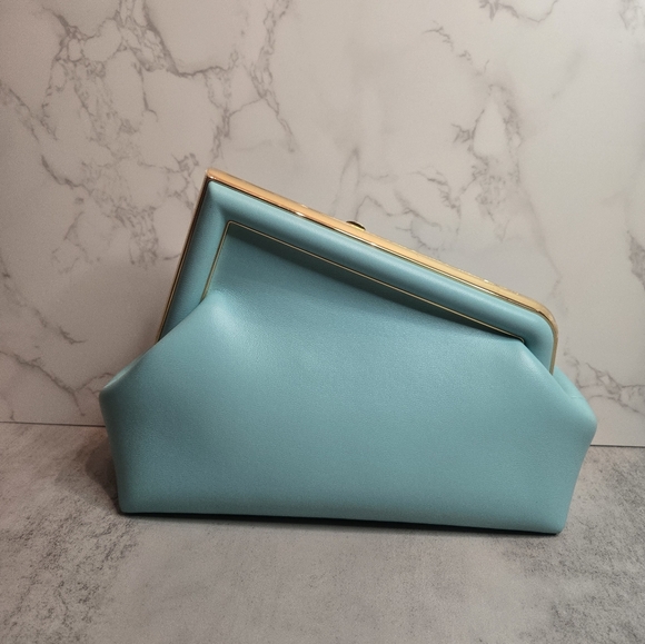 Fendi First Small in "Tiffany" Blue - Picture 9 of 11